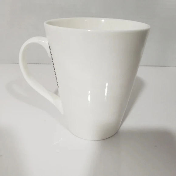 Starbucks White Ceramic Coffee Mug with Green Mermaid 23fl oz. - Picture 2 of 8